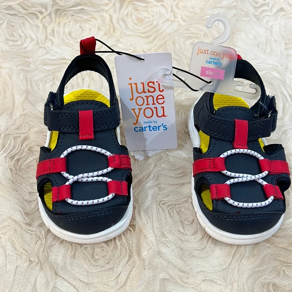 Carter’s Red White & Blue infant 4 sandals